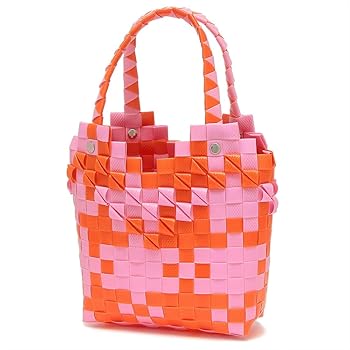 Amazon | [Marni] [マルニ] かごバッグ オレンジ レディース